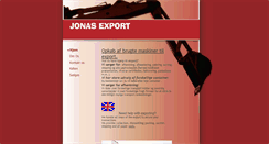 Desktop Screenshot of jonasexport.dk